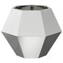 Plantekasse Sølv 50 x 50 x 40 cm Galvaniseret stål - Xlshop.dk