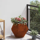 Plantekasse 2 pcs Rusten 50 x 50 x 40 cm Cortenstål