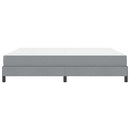 Box spring seng Lysegrå 180 x 200 cm Stof