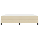 Box spring seng Creme 180 x 200 cm Stof