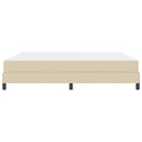 Box spring seng Creme 180 x 200 cm Stof