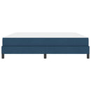 Box spring seng med madras Blå 180 x 200 cm Stof