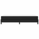 Sengestel med madras Sort 90 x 190 cm Stof