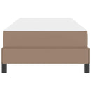 Sengestel med madras Cappuccino 90 x 190 cm Stof