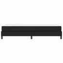 Sengestel med madras Sort 90 x 200 cm Stof