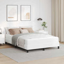 Sengestel med madras Ren Hvid 160 x 200 cm Stof
