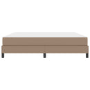 Sengestel med madras Cappuccino 180 x 200 cm Stof