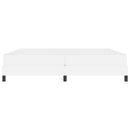 Sengestel med madras Ren Hvid 200 x 200 cm Stof