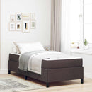 Box spring seng Mørk Brun 80 x 200 cm Stof