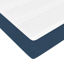Box spring seng Blå 90 x 200 cm Stof