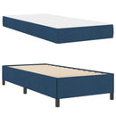 Box spring seng Blå 100 x 200 cm Stof