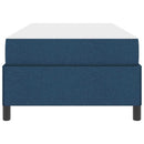 Box spring seng Blå 100 x 200 cm Stof