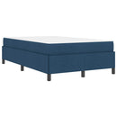 Box spring seng Blå 120 x 190 cm Stof