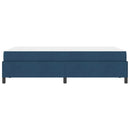 Box spring seng Blå 120 x 190 cm Stof