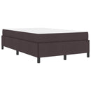 Box spring seng Mørk Brun 120 x 200 cm Stof
