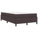 Box spring seng Mørk Brun 120 x 200 cm Stof