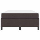 Box spring seng Mørk Brun 120 x 200 cm Stof
