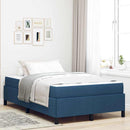 Box spring seng Blå 120 x 200 cm Stof