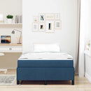 Box spring seng Blå 120 x 200 cm Stof