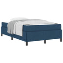 Box spring seng Blå 120 x 200 cm Stof