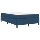 Box spring seng Blå 120 x 200 cm Stof