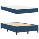 Box spring seng Blå 120 x 200 cm Stof