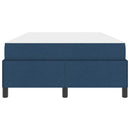 Box spring seng Blå 120 x 200 cm Stof