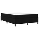 Box spring seng Sort 140 x 200 cm Stof