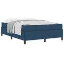 Box spring seng Blå 140 x 200 cm Stof