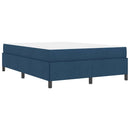 Box spring seng Blå 140 x 200 cm Stof