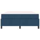 Box spring seng Blå 140 x 200 cm Stof