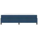 Box spring seng Blå 160 x 200 cm Stof
