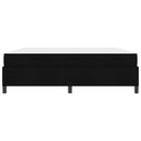 Box spring seng Sort 180 x 200 cm Stof