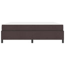 Box spring seng Mørk Brun 180 x 200 cm Stof