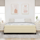 Box spring seng Creme 180 x 200 cm Stof