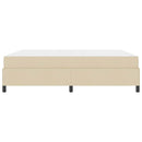 Box spring seng Creme 180 x 200 cm Stof