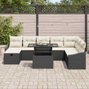 Havesofa Sæt 9 stk. polyrattan