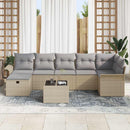Havesofa Sæt 8 stk. Poly rattan