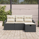 Sofa Sæt 4 stk. polyrattan