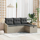 Sofa Sæt 4 stk. polyrattan