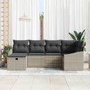 Sofa Sæt 6 stk. polyrattan
