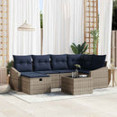 Sofa Sæt med pude 3 pcs polyrattan