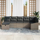 Sofa Sæt med pude 8 pcs polyrattan