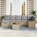 Sofa Sæt 7 stk. polyrattan