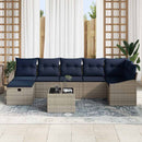 Sofa Sæt med pude 5 pcs polyrattan