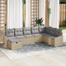 Sofa Sæt 9 stk. polyrattan
