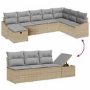 Sofa Sæt 8 stk. polyrattan