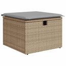 Sofa Sæt med pude 5 pcs polyrattan