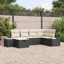 Sofa Sæt med pude 7 pcs polyrattan