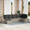 Sofa Sæt med pude 8 pcs polyrattan